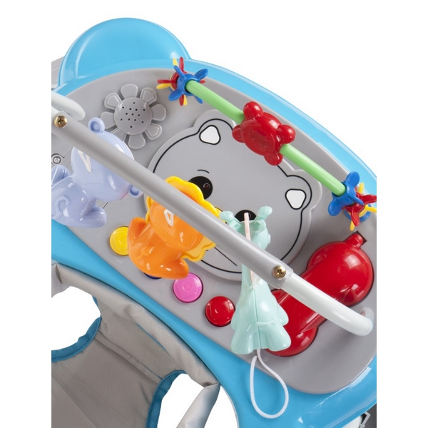 Premergator Sun Baby Pisicuta 021 cu functie de balansoar - Blue Grey [5]