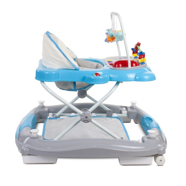 Premergator Sun Baby Pisicuta 021 cu functie de balansoar - Blue Grey [3]