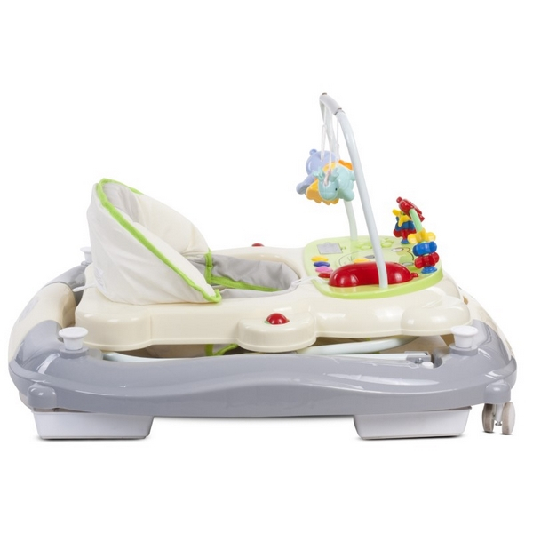 Premergator Sun Baby Pisicuta 021 cu functie de balansoar - Green Grey  [4]