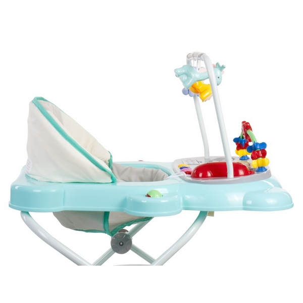 Premergator Sun Baby Pisicuta 021 cu functie de balansoar - Turquoise Grey [6]