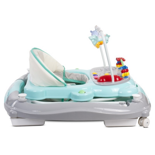 Premergator Sun Baby Pisicuta 021 cu functie de balansoar - Turquoise Grey [4]