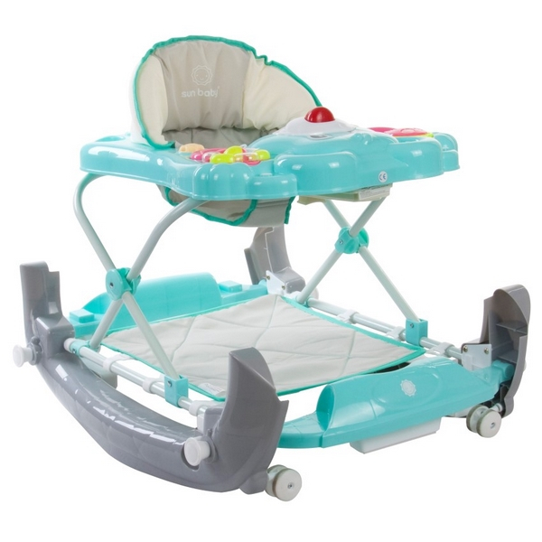 Premergator Sun Baby Ursulet 010 cu functie de balansoar - Turquoise [2]