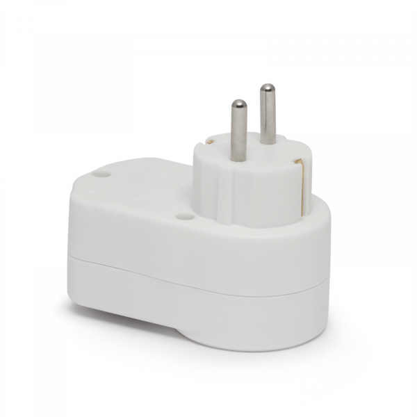 Priza cu intrerupator, 16A ,3500W, culoare alba [2]