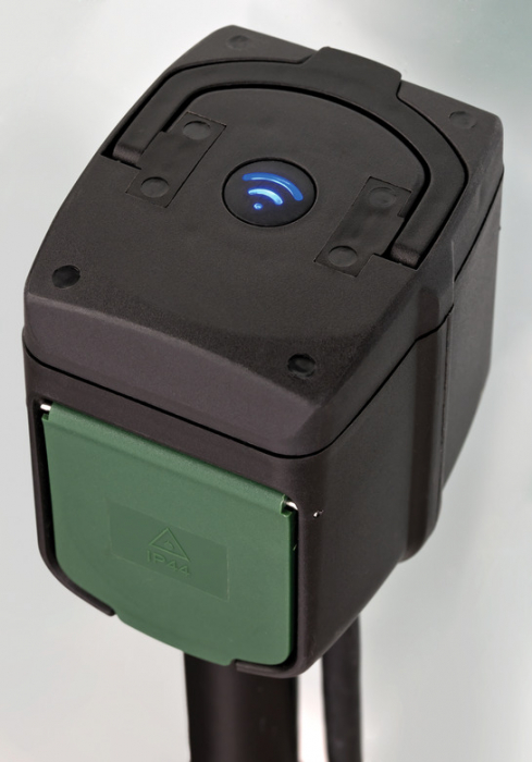 Priza dubla de gradina Brennenstuhl Connect WIFI, IP44, cablu 10 m, Tarus, Control aplicatie, Alexa si Google Assistan [3]