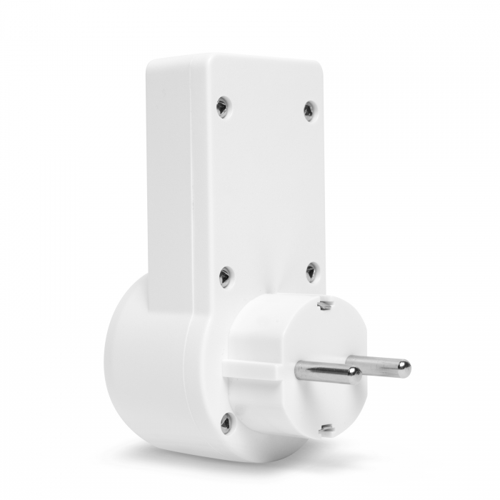 Priză senzor de mișcare - 120° - max 10 m - max 1200W - IP20 - alb [2]