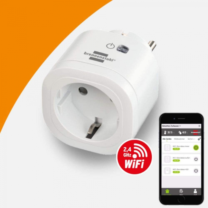 Priza Smart Brennenstuhl Connect WiFi WA 3000 XS01, IP20 [1]