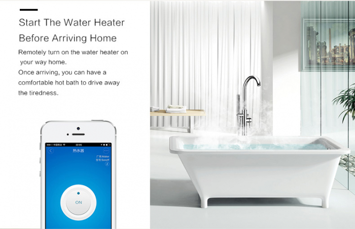 Priza Smart WiFi Sonoff S26, control Smartphone [5]