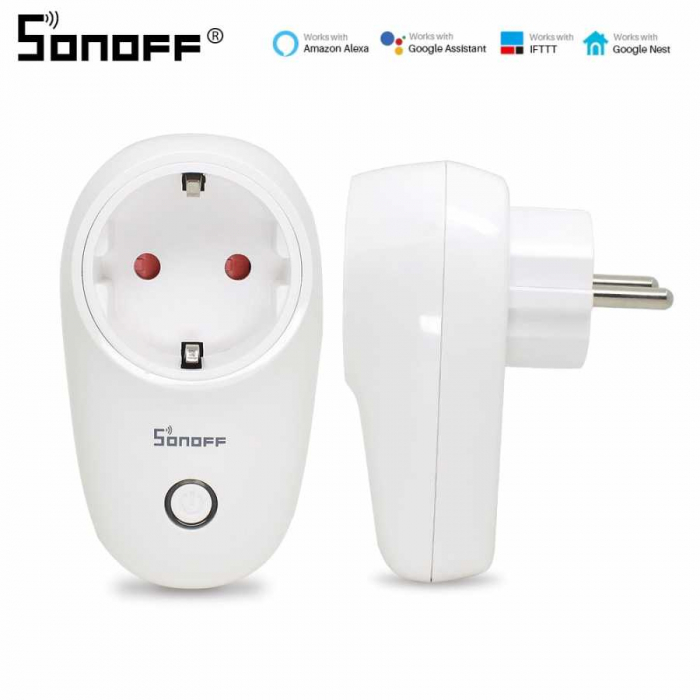 Priza Smart WiFi Sonoff S26, control Smartphone [4]