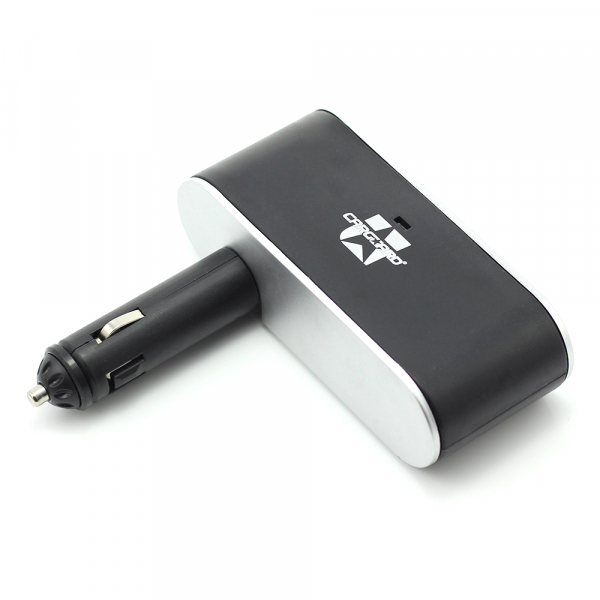 CARGUARD - Priză triplă pentru brichetă auto + USB 1A [3]