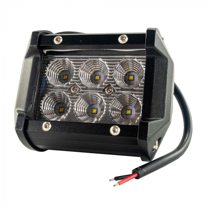 Proiector dreptunghiular Led Auto Off Road - 18W - 6 SMD LED [1]