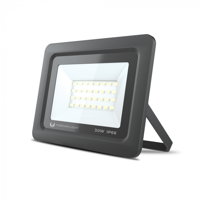 Proiector LED Forever Light PROXIM II 30W, 2400 lm, 32 Leduri, lumina alb rece 6000K [2]