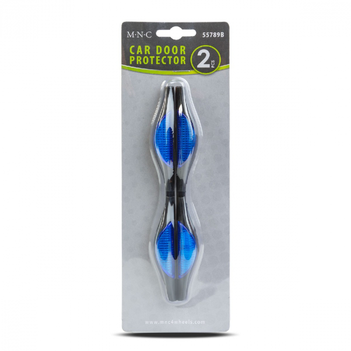 Protector universal pentru marginea ușilor auto - albastru, reflectorizant - 2 bucăți/pachet [5]