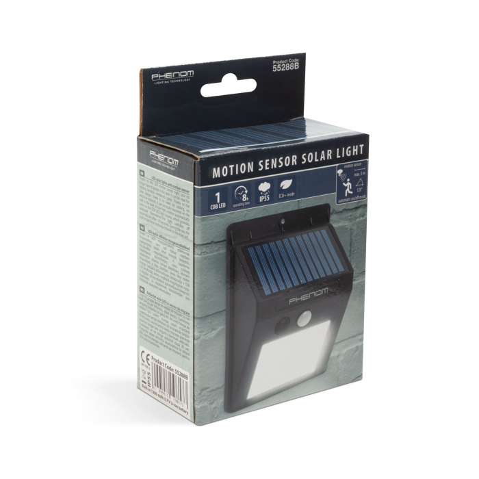 Reflector solar cu senzor de mișcare montabil pe perete - COB LED [3]