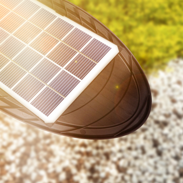Reflector solar de perete cu telecomanda 180 SMD LED - 1200 lm - 10W - 3000 mAh - IP65 [3]