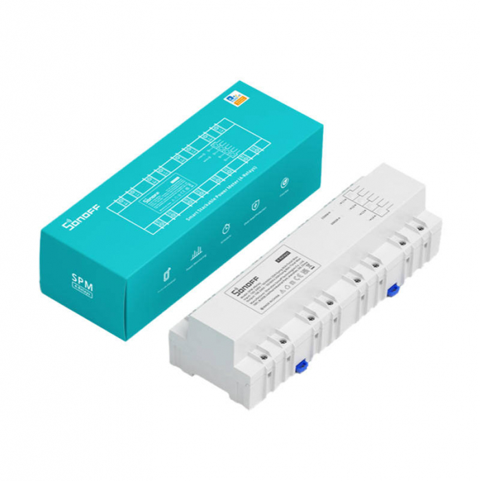 Releu 4 canale Sonoff SPM-4Relay ,functie de masurare a puterii [2]