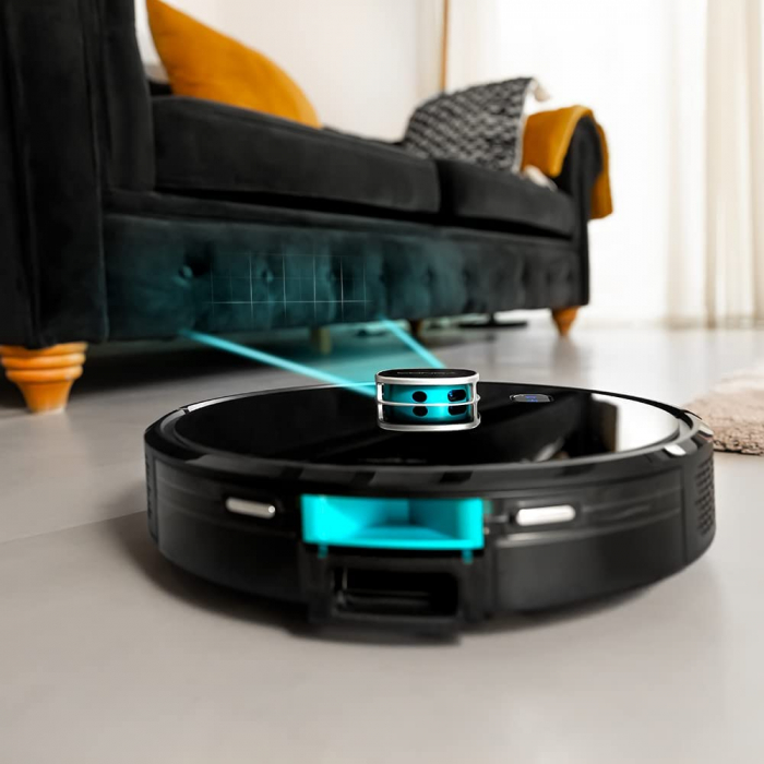 Robot de aspirare Conga Eternal Max Ultimate, 4 in 1, 3000 Pa, Laser, Autonomie 110 minute, Rezervor lichide si praf, Functie mop, filtru suplimentar [4]