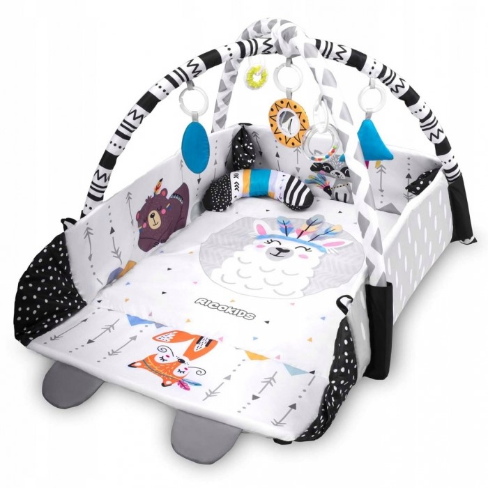 Salteluta de joaca 100 x 100 cm Ricokids Boho [5]