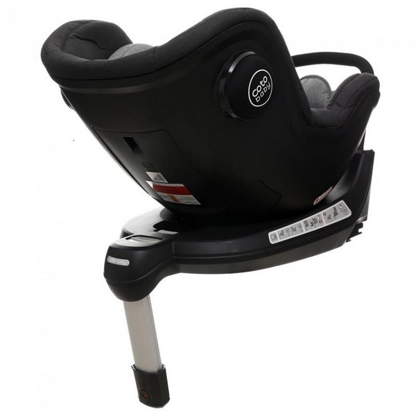 Scaun auto Coto Baby Solario Melange Black 360 grade ISOFIX 0-18 Kg [5]