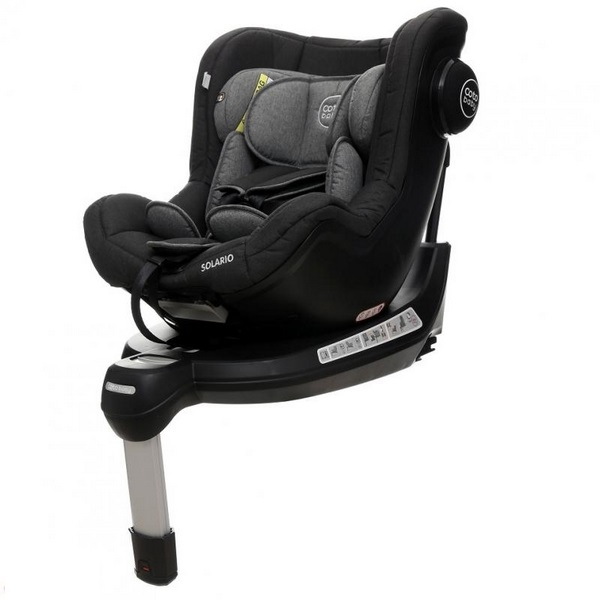 Scaun auto Coto Baby Solario Melange Black 360 grade ISOFIX 0-18 Kg [3]