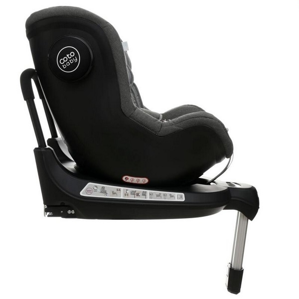Scaun auto Coto Baby Solario Melange Grey 360 grade ISOFIX 0-18 Kg [4]