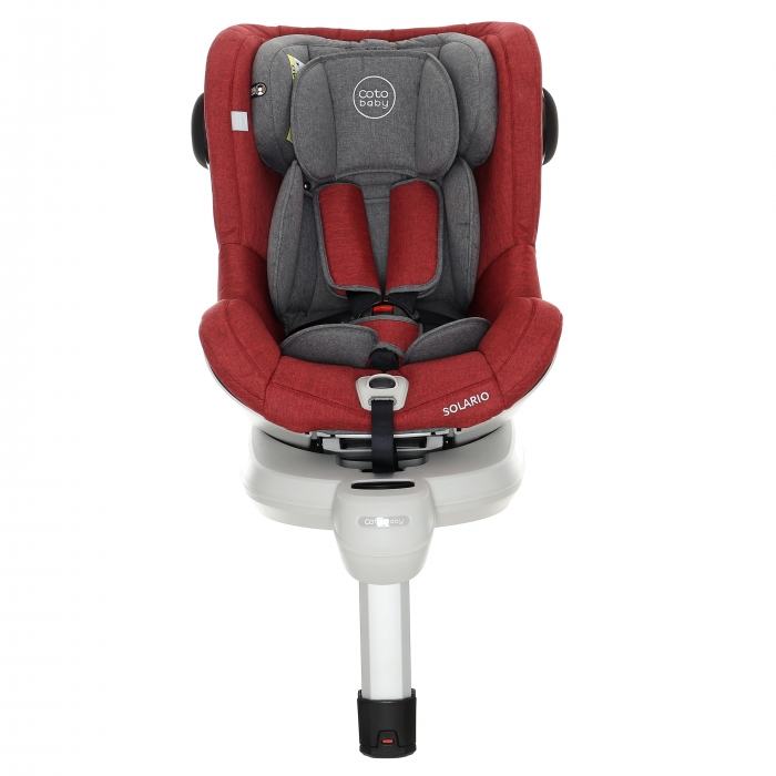Scaun auto Coto Baby Solario Melange Red 360 grade ISOFIX 0-18 Kg [2]