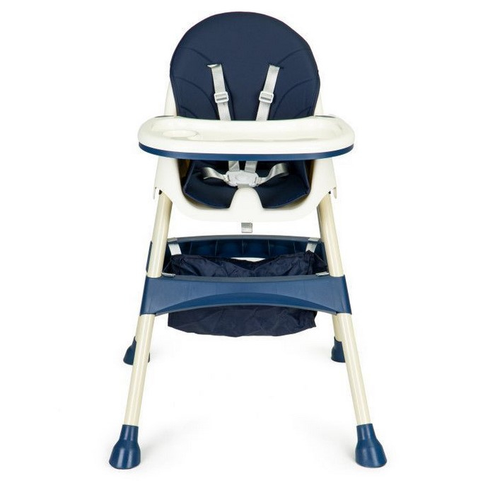 Scaun de masa 2 in 1 Ecotoys HC-823 - Bleumarin [4]