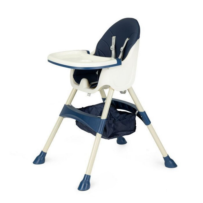 Scaun de masa 2 in 1 Ecotoys HC-823 - Bleumarin [2]
