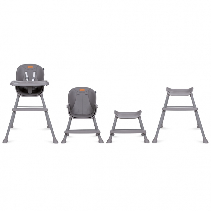 Scaun de masa 4 in 1 Kidwell EATAN Gray [8]