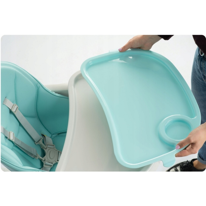 Scaun de masa cu roti Ricokids Tugo - Turcoaz [6]