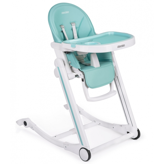 Scaun de masa cu roti Ricokids Tugo - Turcoaz [7]