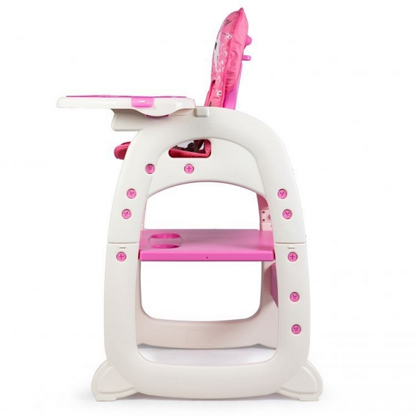 Scaun de masa Ecotoys C-211 - Roz [2]