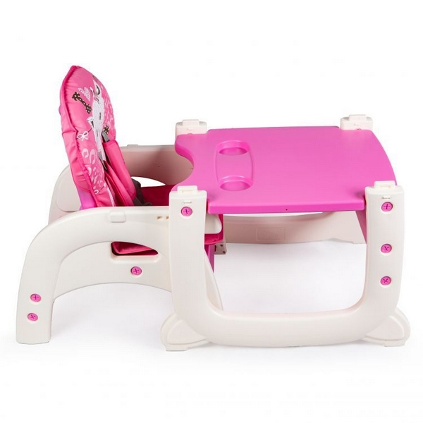 Scaun de masa Ecotoys C-211 - Roz [5]