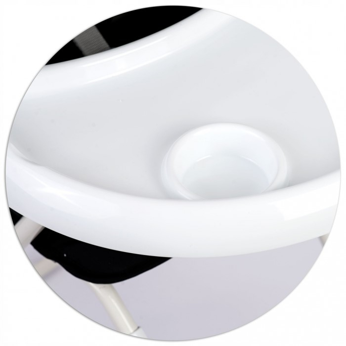 Scaun de masa Ricokids Fando - Negru [2]