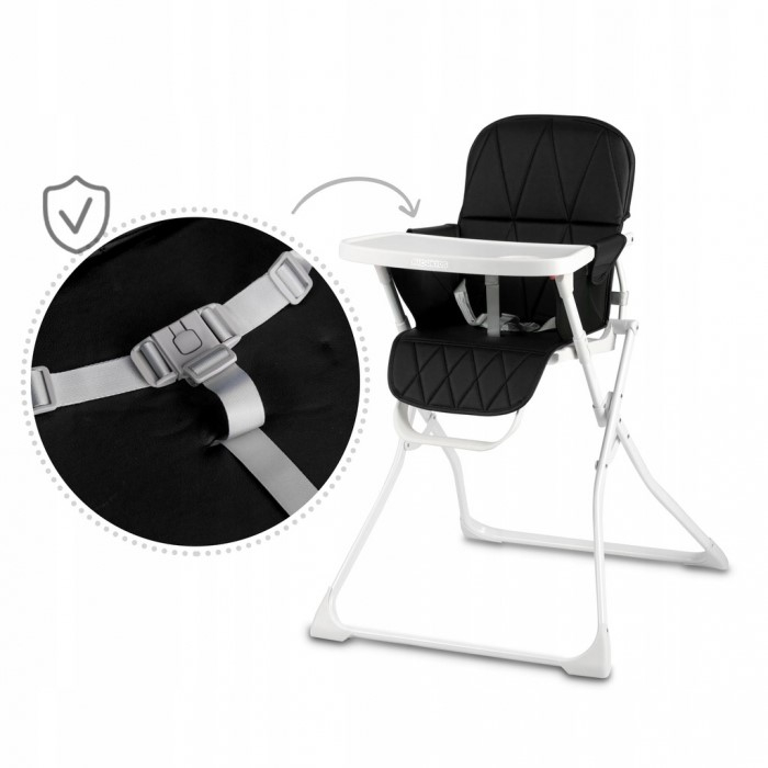 Scaun de masa Ricokids Nuco - Negru [5]