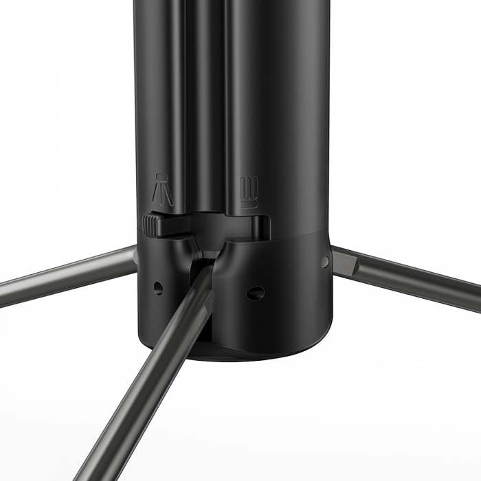 Selfie Stick Tripod BlitzWolf 3 in 1 cu Lanterna LED si telecomanda detasabila - BW-BS8 [3]
