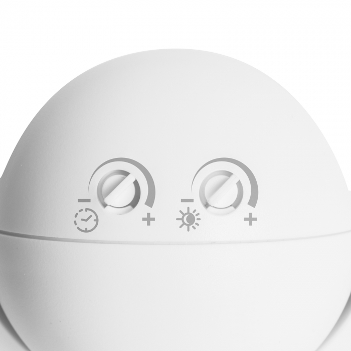 Senzor de miscare - 180° unghi vertical reglabil - max 12 m - max 1200W - IP44 [2]