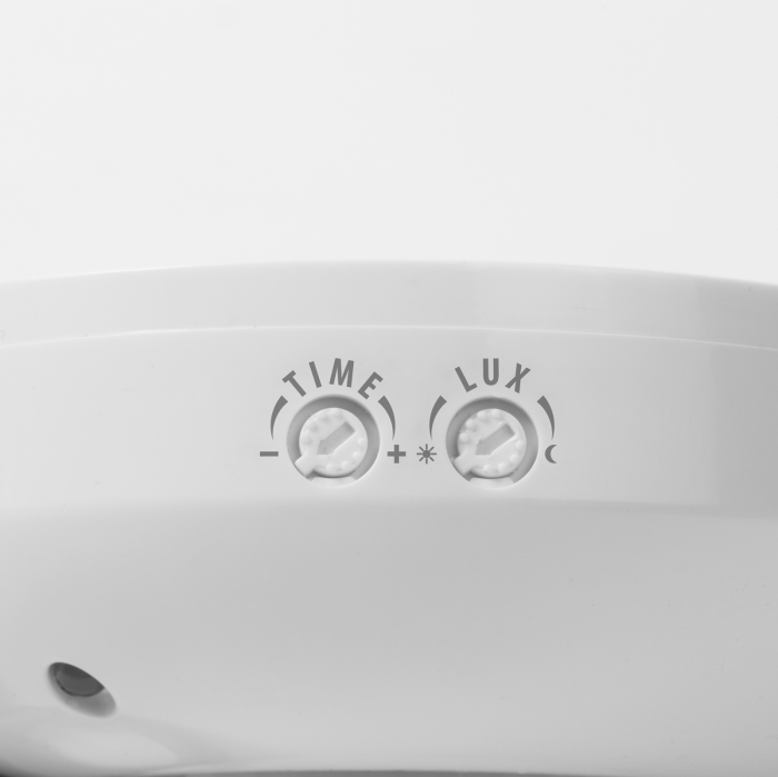 Senzor de miscare - 360° durata iluminare 10 sec - 7 min, distanta 6 m - max 1200W - IP20 [2]