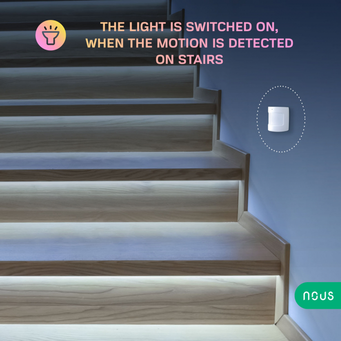 Senzor Smart de Miscare PIR NOUS E2, ZigBee [5]