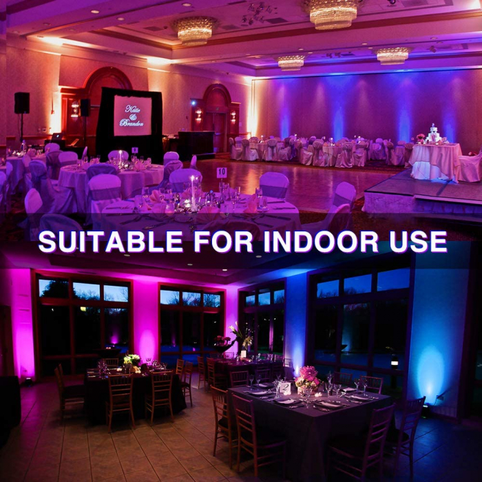 Set 2 proiectoare de podea LED RGB Novostella, Telecomanda , 20W, IP66 waterproof, 220v, luminozitate reglabila [5]