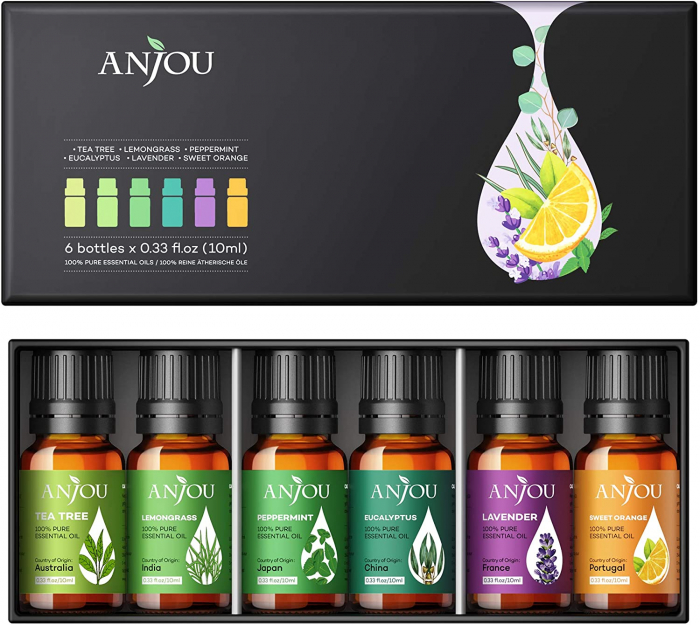 Set 6 uleiuri esentiale Anjou 6x10ml puritate 100% [3]