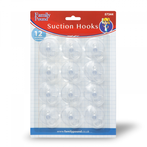 Set agatatoare pe perete, cu ventuza – 12 buc/blister [2]