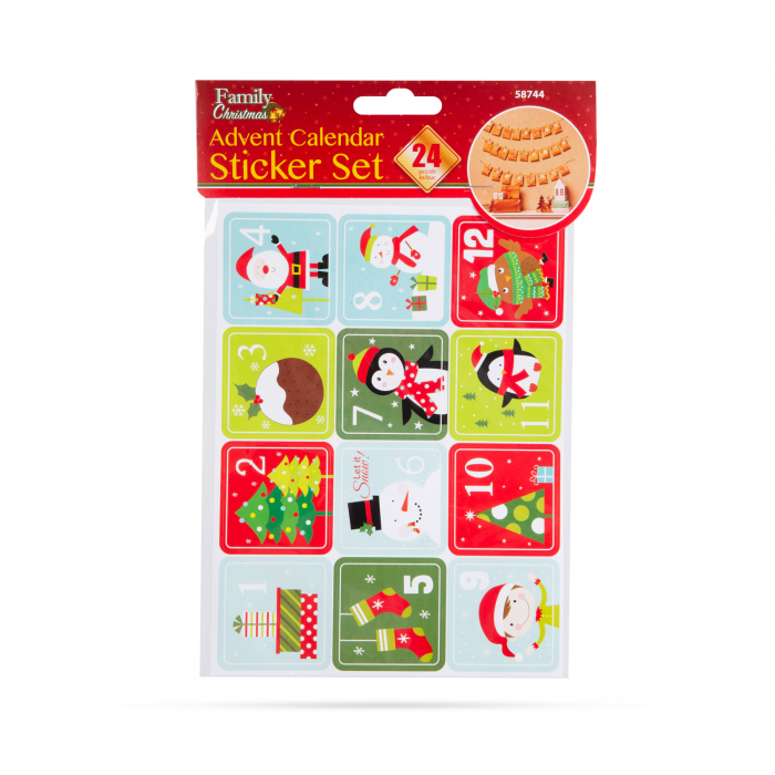 Set autocolante calendar de Advent - 5 x 5 cm [2]