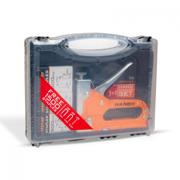Set capsator cu 3 modele de capse în cutie de plastic [4]