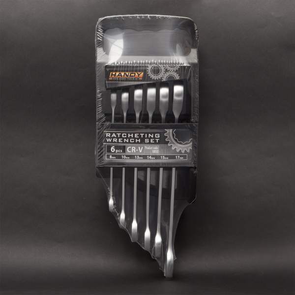 Set chei combinate - fix/inelar, cu clichet, 6 piese, 8,10,13,14,15,17 mm [7]