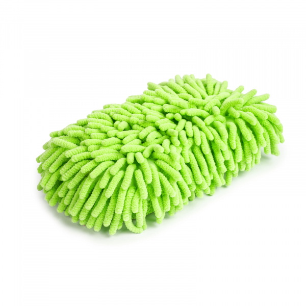Set cosmetică auto - 3 lavete cu microfibre, racletă și burete pentru curățat jenți [2]