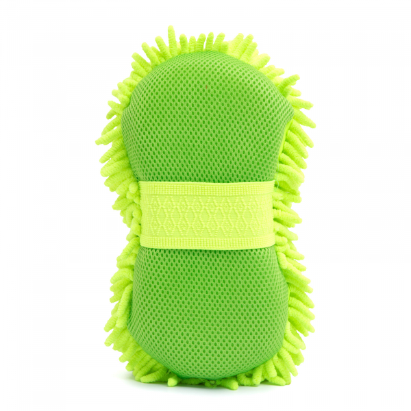 Set cosmetică auto - 3 lavete cu microfibre, racletă și burete pentru curățat jenți [4]