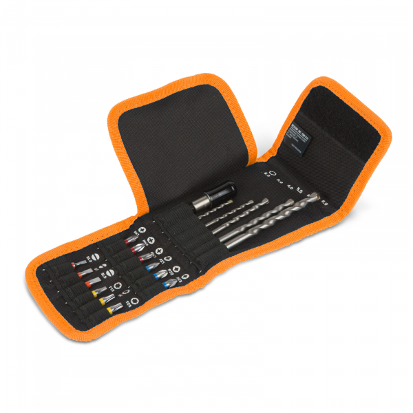 Set de burghie si varfuri bit diferite marimi cu adaptor pentru masina de gaurit [2]