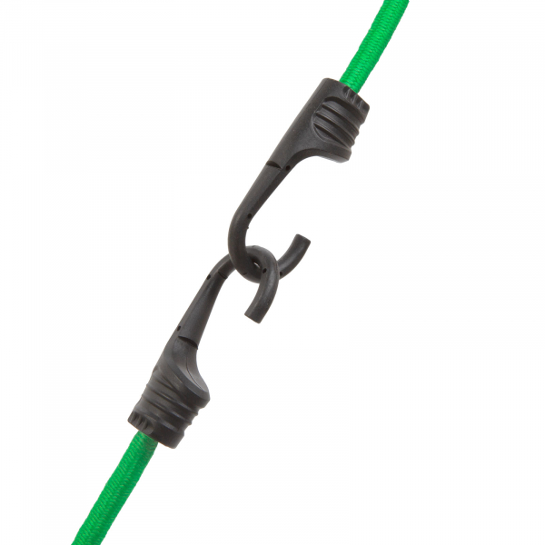 Set de cordeline elastice de fixare, chingi cauciuc profesionale - Verde - 90 cm x 8 mm - 2 buc. / pachet [3]