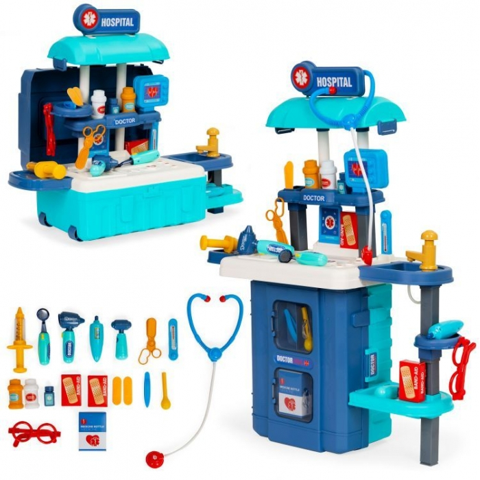 Set de joaca pentru copii cu 19 accesorii Ecotoys HC507013 - Doctor [2]