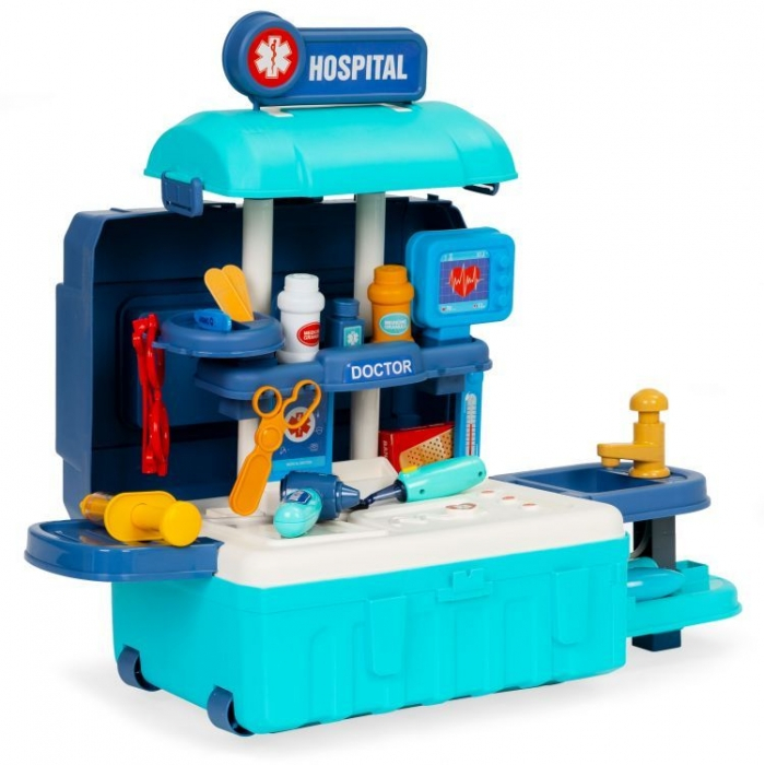 Set de joaca pentru copii cu 19 accesorii Ecotoys HC507013 - Doctor [6]